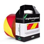 Avspärrningsband Gul/Röd