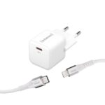 laddare 30W PD/QC USB-C GaN m. kabel 1,5m - Bild 4