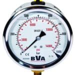 MANOMETER 0-1000 BAR 105MM NER