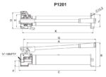 HYDRAULPUMP MANUELL 1100 cm³ - Bild 5