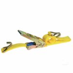 Maskinsurrning 2-delad 75mm | Kortdel: 0,5m med dubbelkrok |