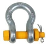 Schackel 4,75t / 22,5mm | G2130 lyr, med mutter | Varmförzin