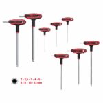 Insexnyckelsats med kulaT-grepp