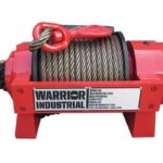 Vinsch WWs JP 15,000kg Industriell Hydraulisk, Stålvajer