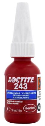 Loctite 243, gänglåsning medelstark