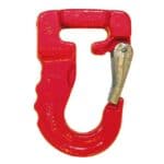 Rundslingskrok med spärr | Klass 10 | 5ton | Röd