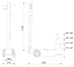 DOMKRAFT LUFTHYDRAULISK 50-3H - Bild 8