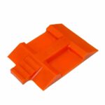 Pallyftstopp | Med magnet | Av Polyuretan | Orange