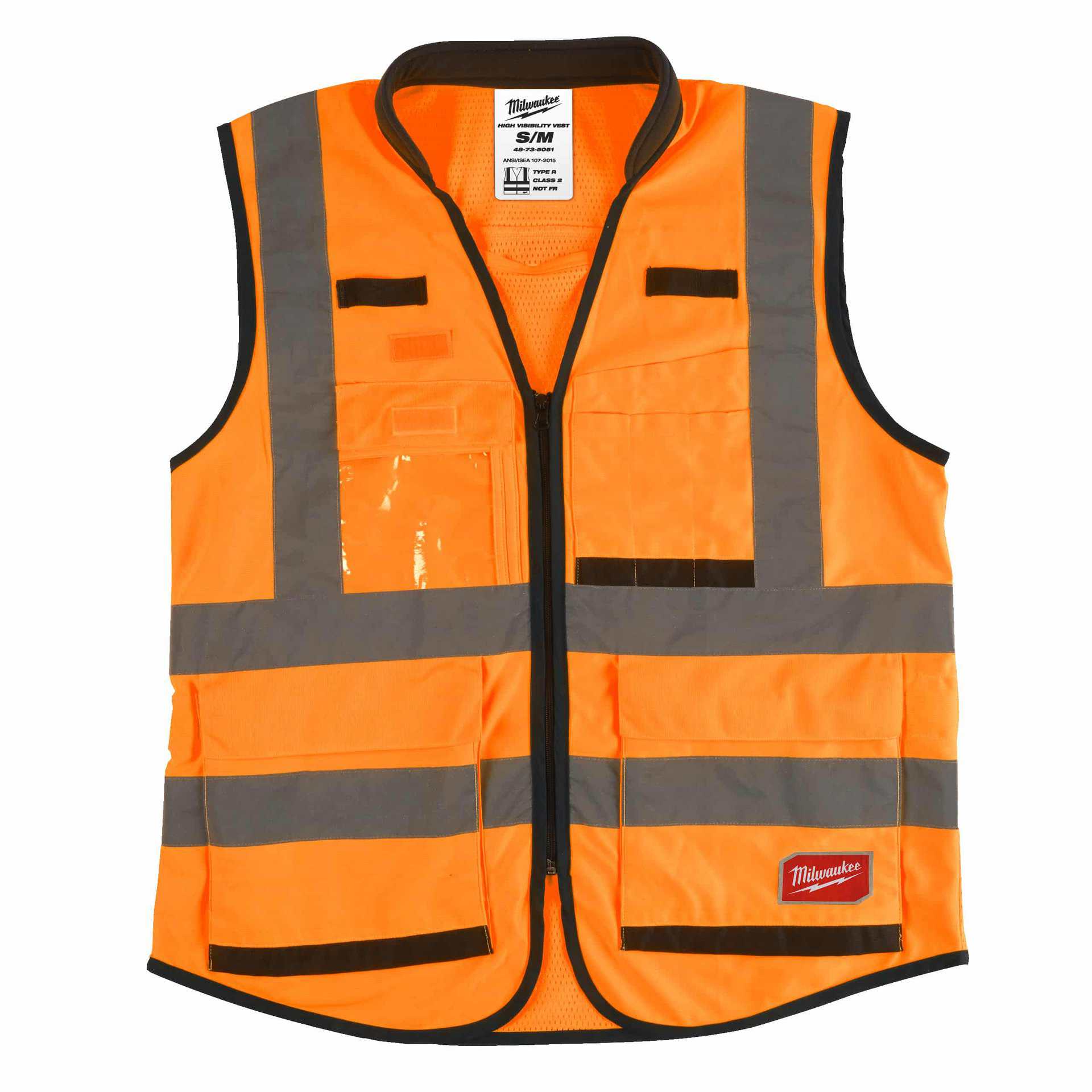 4932471898-Hero_1 VARSELVÄST PREMIUM ORANGE S/M - Bild 1