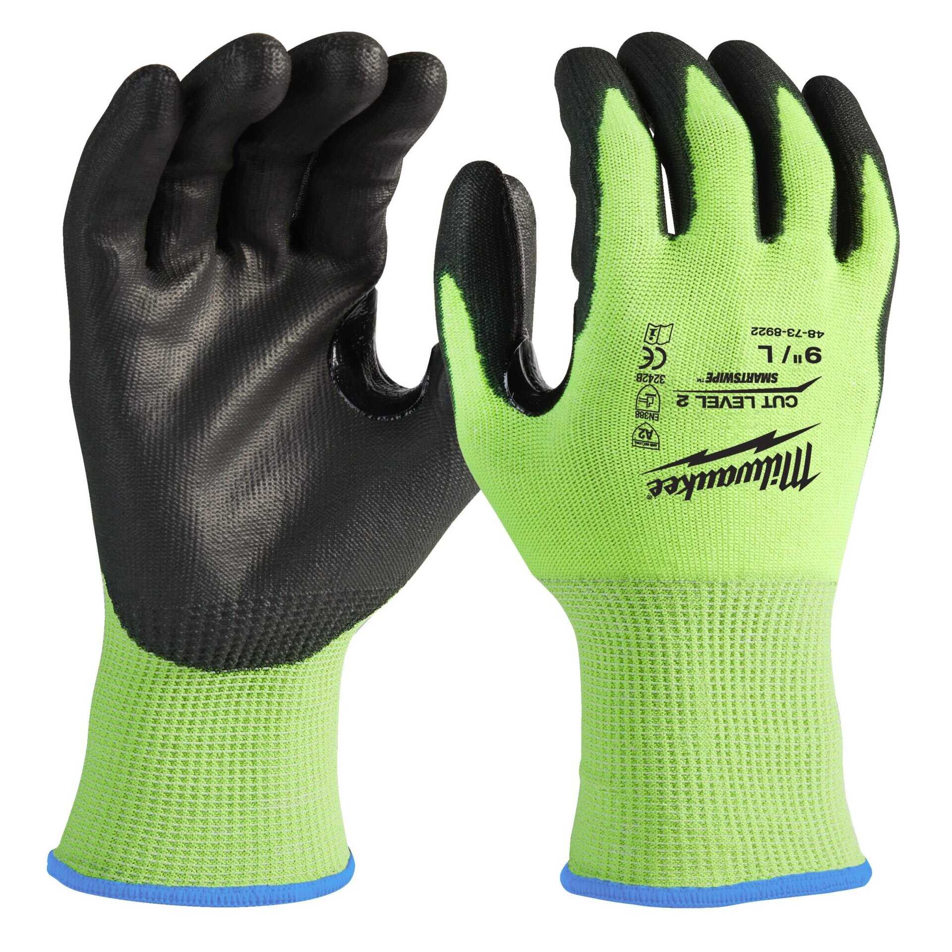 4932479921-Hero_1 HANDSKE HI-VIS SKÄRSKYDD B - S/7 - Bild 1