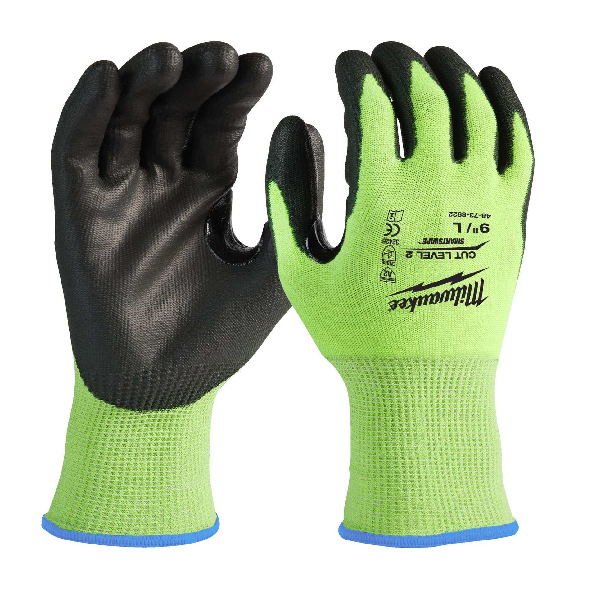 4932479925-Hero_1 HANDSKE HI-VIS SKÄRSKYDD B - XXL/11 - Bild 1