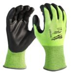 HANDSKE HI-VIS SKÄRSKYDD D - L/9