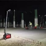 Belysningsmast med batteri & laddare MXF TLIC-601 - Bild 2