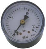 MANOMETER 1/8" 16 BAR 40MM BAK