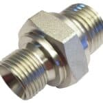 SEXKANTNIPPEL STÅL 3/8"x1/2" U