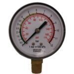 MANOMETER 1/4" 12 BAR 63MM NED - Bild 2
