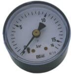 MANOMETER 1/8" 16 BAR 40MM BAK - Bild 2