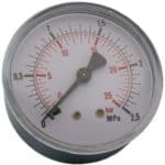 MANOMETER 1/4" 25 BAR 63MM BAK - Bild 2