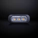 Blixtljus orange 3 led dark knight