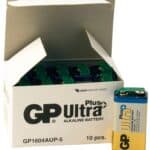 BATTERI GP 9V/10-PACK BULK