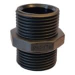 DUBBELNIPPEL 1"x1" PLAST