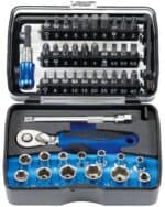 HYLSNYCKEL SET 1/4" 46 DELAR