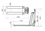 SAXLYFT SLX 1000E ELEKTRISK - Bild 2