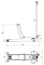 DOMKRAFT 2 TON FOTPEDAL - Bild 2