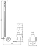 DOMKRAFT LUFTHYDRAULISK S40-2J - Bild 2