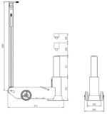 DOMKRAFT LUFTHYDRAULISK S60-1H - Bild 2