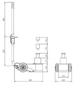 DOMKRAFT LUFTHYDRAULISK SP30-2 - Bild 2