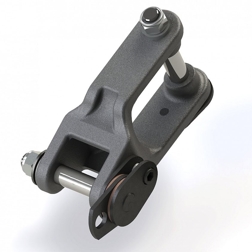 BR40A Länk bromsad Palfinger 30mm axel - Bild 1