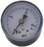 MANOMETER 1/8" 16 BAR 40MM BAK - Bild 3