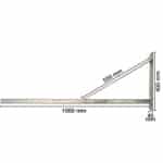 KONSOL MED STRÄVA L=1000MM - Bild 4