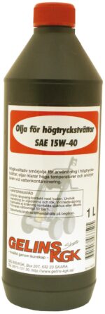 OLJA FÖR HÖGTRYCKSTVÄTTAR 1L - Bild 2