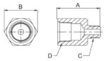 ADAPTER 3/8" NPT UTV x 1/2"G - Bild 4
