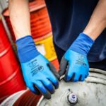 Handske Aquagard med latex Strl 10 - Bild 3