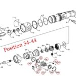 SPÄRRHUVUD KIT 1099XPA-TRK1
