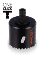 Adapter MXqs ONE CLICK - High Torque 5/8 – 2xskruv (hole sa - Bild 2