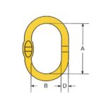 Toppögla | 1-Part 8mm | 2-Part 7mm | Klass 8 | 2,12ton | Fär - Bild 2