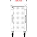 Verktygsvagn 215 delar, sju lådor - Bild 4
