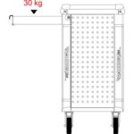 Verktygsvagn 215 delar, sju lådor - Bild 2