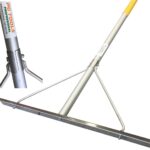 Asfaltsraka 2m aluskaft, aluminiumblad 8100 PG-Rakan