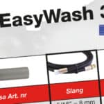 Översiktstabell Skumlans EasyWash 365+