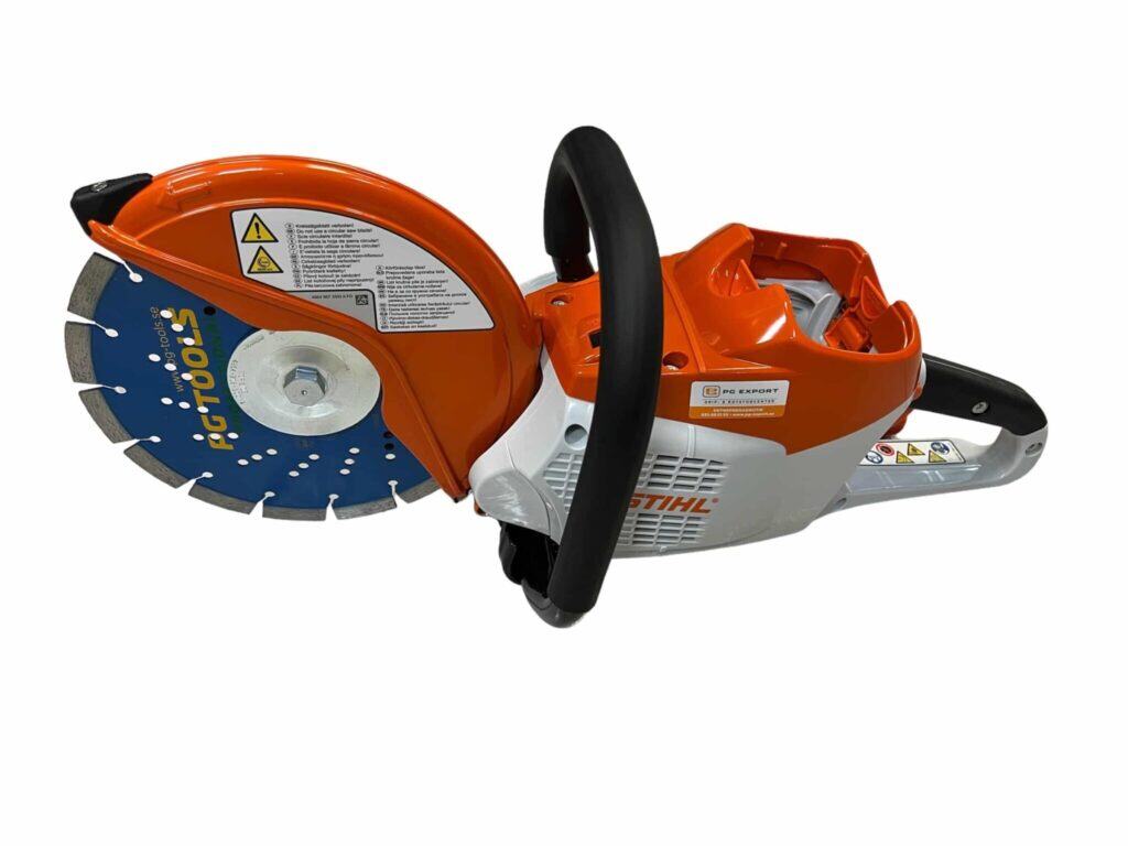 Kapmaskin STIHL TSA 230 med PG Tools kapskiva