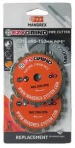 Mandrex EzyGrind utbytesskiva - 2 Pack (Liten)