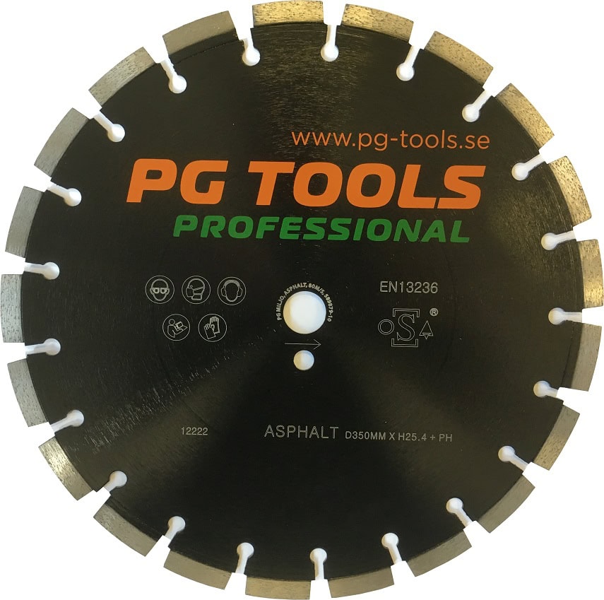 Diamantkapskiva asfalt