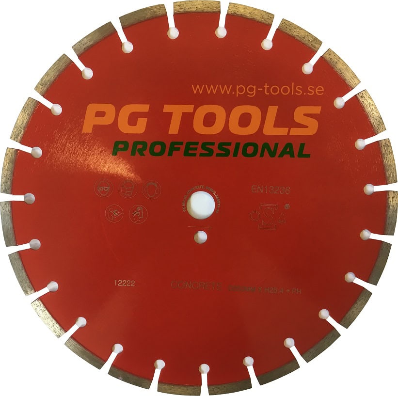 Diamantkapskiva betong