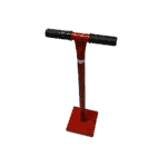 Jordstamp Röd, 20x20, höjd 75cm