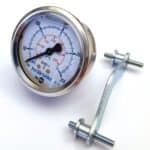 MANOMETER 1/4" 250BAR 63MM BAK